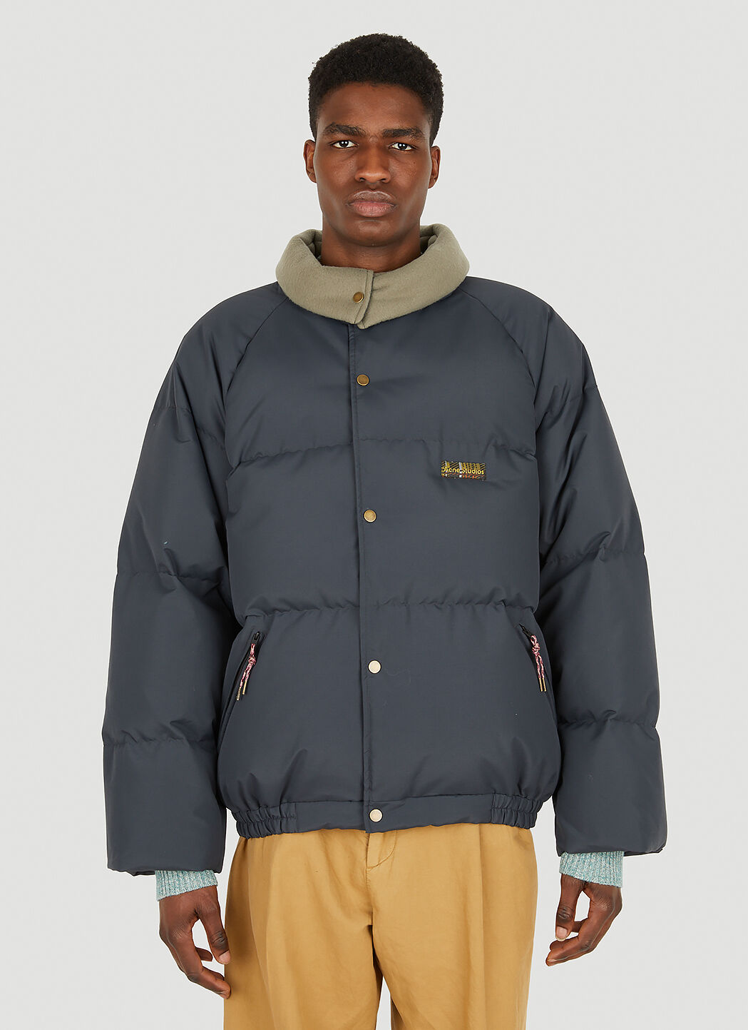 Acne hooded outlet down jacket