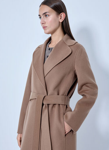 LN-CC® - Max Mara: Belted Wool Coat - Camel Max Mara Belted Wool Coat Camel max0266095