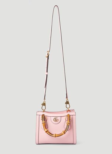 Gucci Diana Bamboo Handle Mini Handbag Pink guc0245119