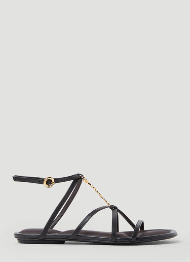 Jacquemus Les Sandales Pralu Sandals Black jac0254050