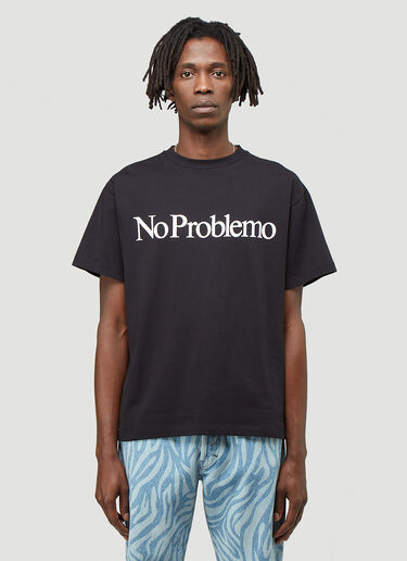 Aries No Problemo T-Shirt Black ari0344017