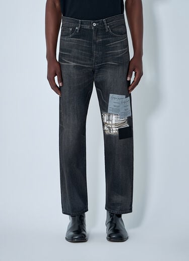 Yohji Yamamoto x Neighborhood Savage Denim DP Basic Jeans Black yoy0164003