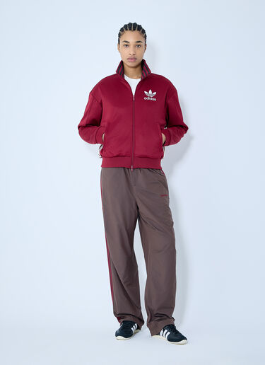 adidas by Wales Bonner 拉链运动衫 酒红色 awb0359026
