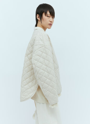 TOTEME Quilted Jacket Beige tot0256004