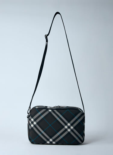 Burberry Check Crossbody Bag Black bur0159042