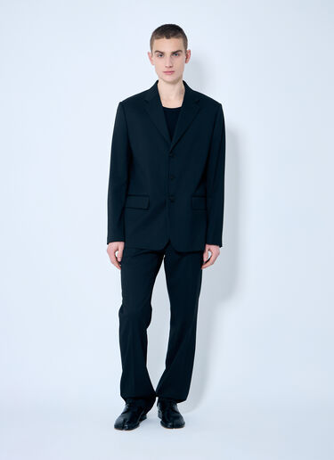 MM6 Maison Margiela Tailored Suit Blazer Black mmm0159002