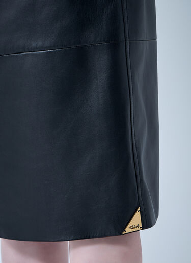 Knee-Length Pencil Skirt Chloé Knee-Length Pencil Skirt Black chl0263049