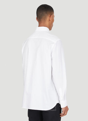 Burberry Tumby Chest-Patch Shirt White bur0147032