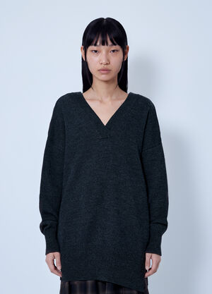 Our Legacy Raise V-Neck Sweater Black our0265005