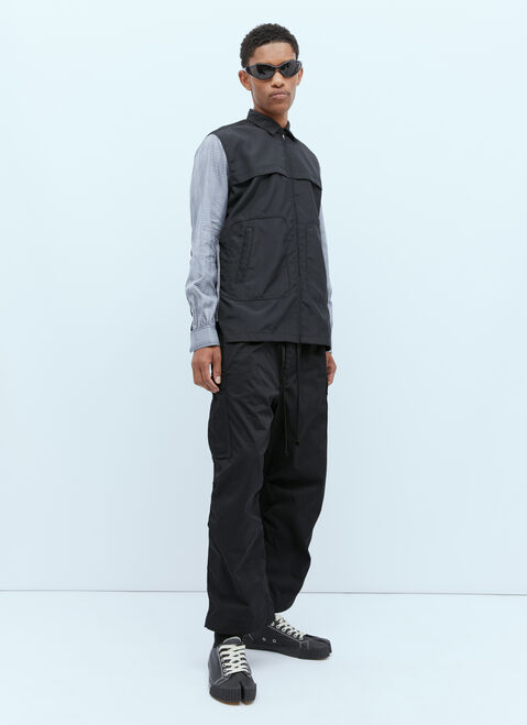 Junya Watanabe テクニカルカーゴパンツ ブラック jwn0154005