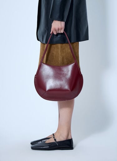LN-CC® - Jil Sander: Kante 숄더백 - 빨강 Jil Sander Kante 숄더백 빨강 jil0266012