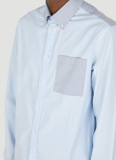 ANOTHER ASPECT Classic Button-Down Shirt Light Blue ana0149003