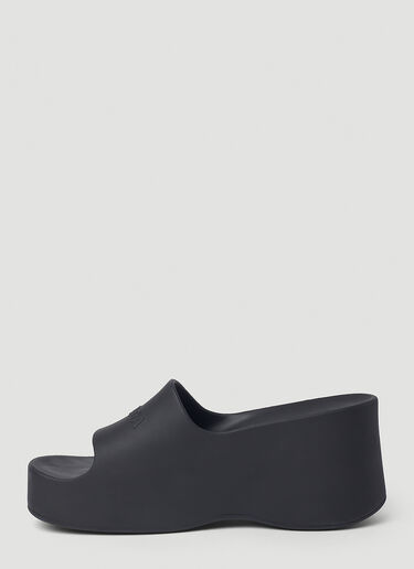 Balenciaga 厚底拖鞋 黑色 bal0252067