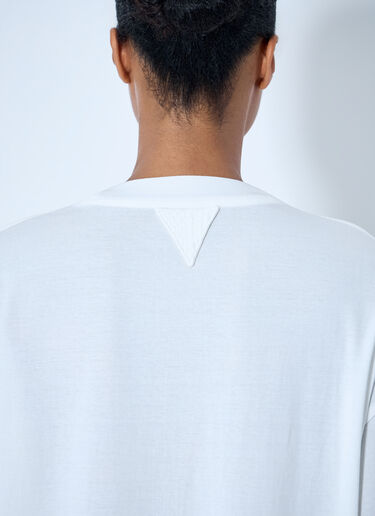 Bottega Veneta Oversized Cotton T-Shirt White bov0264052