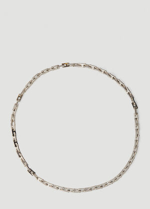 Walter Van Beirendonck A-Chain Necklace Silver wlt0158026