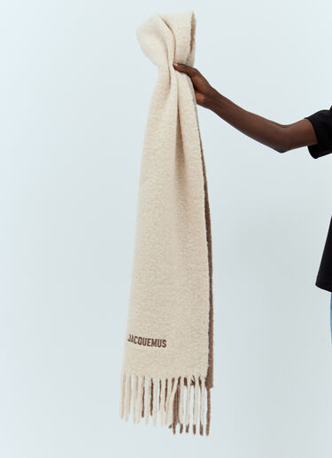 Jacquemus L'Echarpe Moisson 围巾 米色 jac0358002