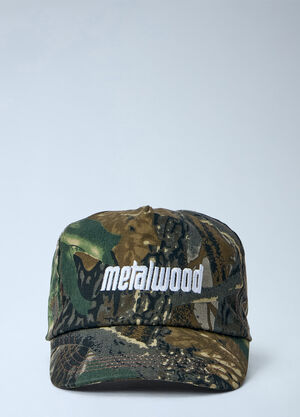 Metalwood Metal Logo 5-Panel Hat Green met0166004