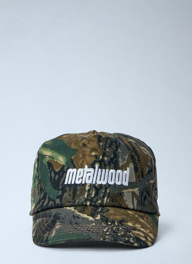 LN-CC® - Metalwood: Metal Logo 5-Panel Hat - Green Metalwood Metal Logo 5-Panel Hat Green met0166004