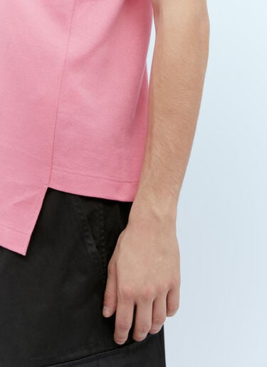 Comme des Garçons SHIRT x Lacoste 徽标刺绣 Polo 衫 粉色 cdg0154002