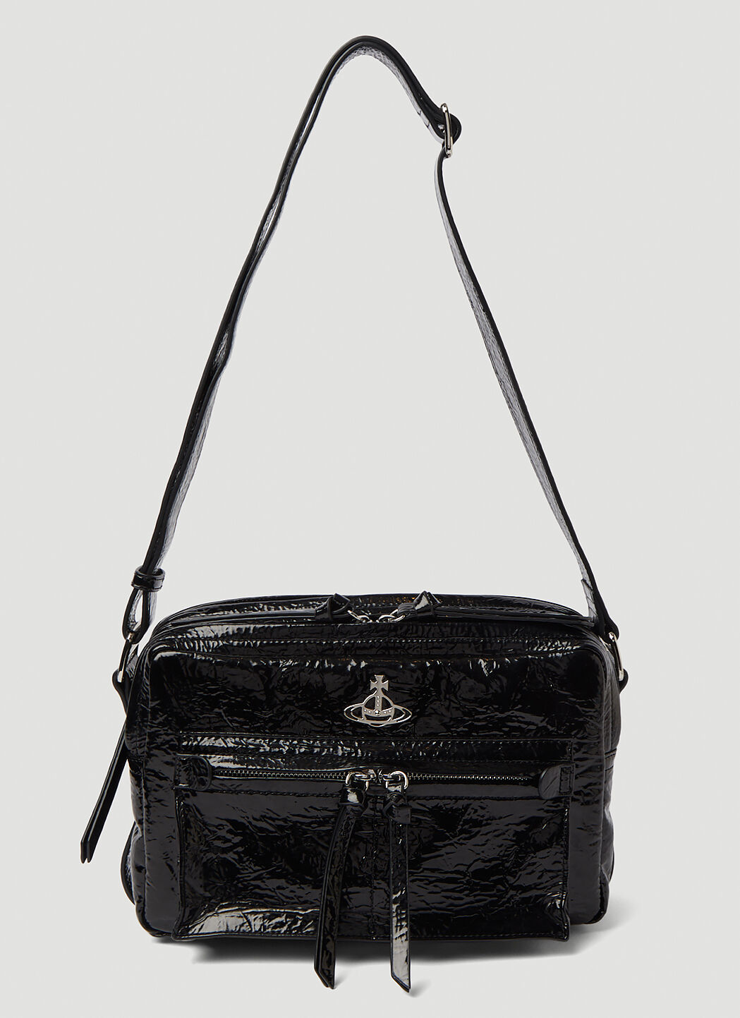 Vivienne Westwood Jerry Satchel Crossbody Bag en Black pour homme LN CC