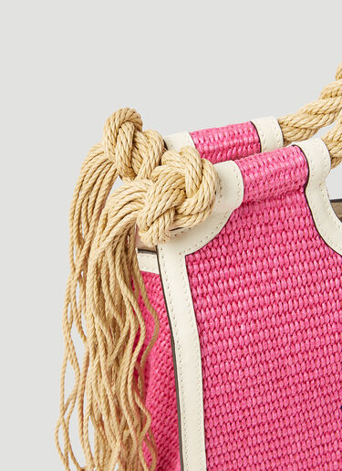 Marcel Tote Bag Marni x No Vacancy Marcel Tote Bag Pink mvy0253015