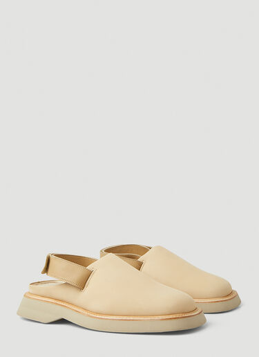 Jacquemus 레 뮬 카레 슈즈 베이지 jac0348002