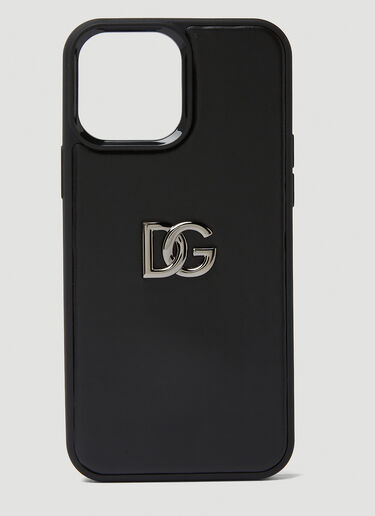 Dolce & Gabbana ロゴ iPhone 13 Pro Max スマホケース ブラック dol0149036