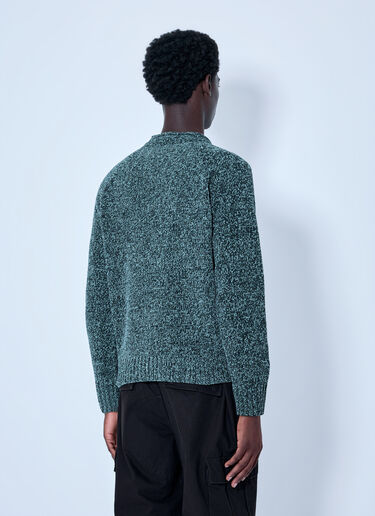 LN-CC® - Stone Island: Knitted Crewneck Sweater - Green Stone Island Knitted Crewneck Sweater Green sto0165062