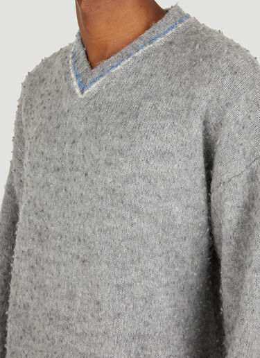 ERL 워시드 스웨터 Grey erl0150007