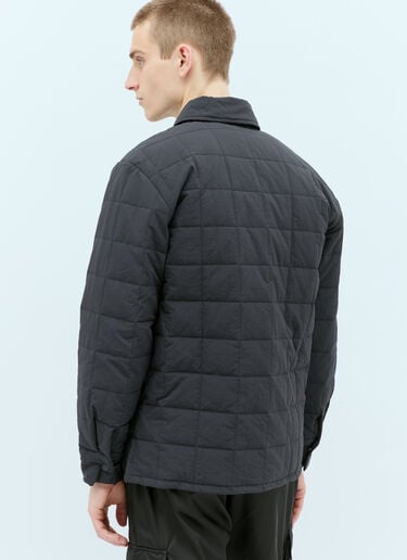 Rains 지론 라이너 오버셔츠 재킷  블랙 rai0356009
