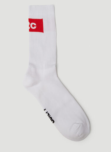 032C 032c Tape Socks White cee0350006