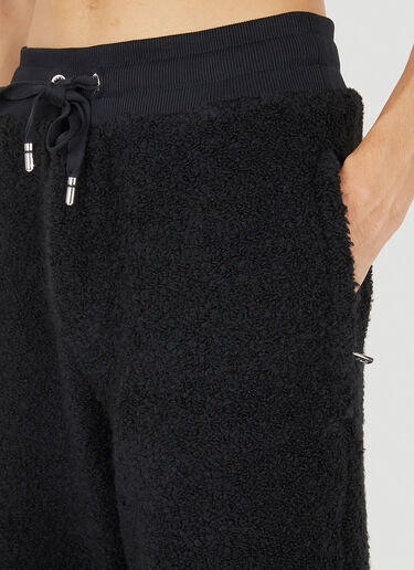 Dolce & Gabbana Boucle Fleece Track Pants Black dol0150005