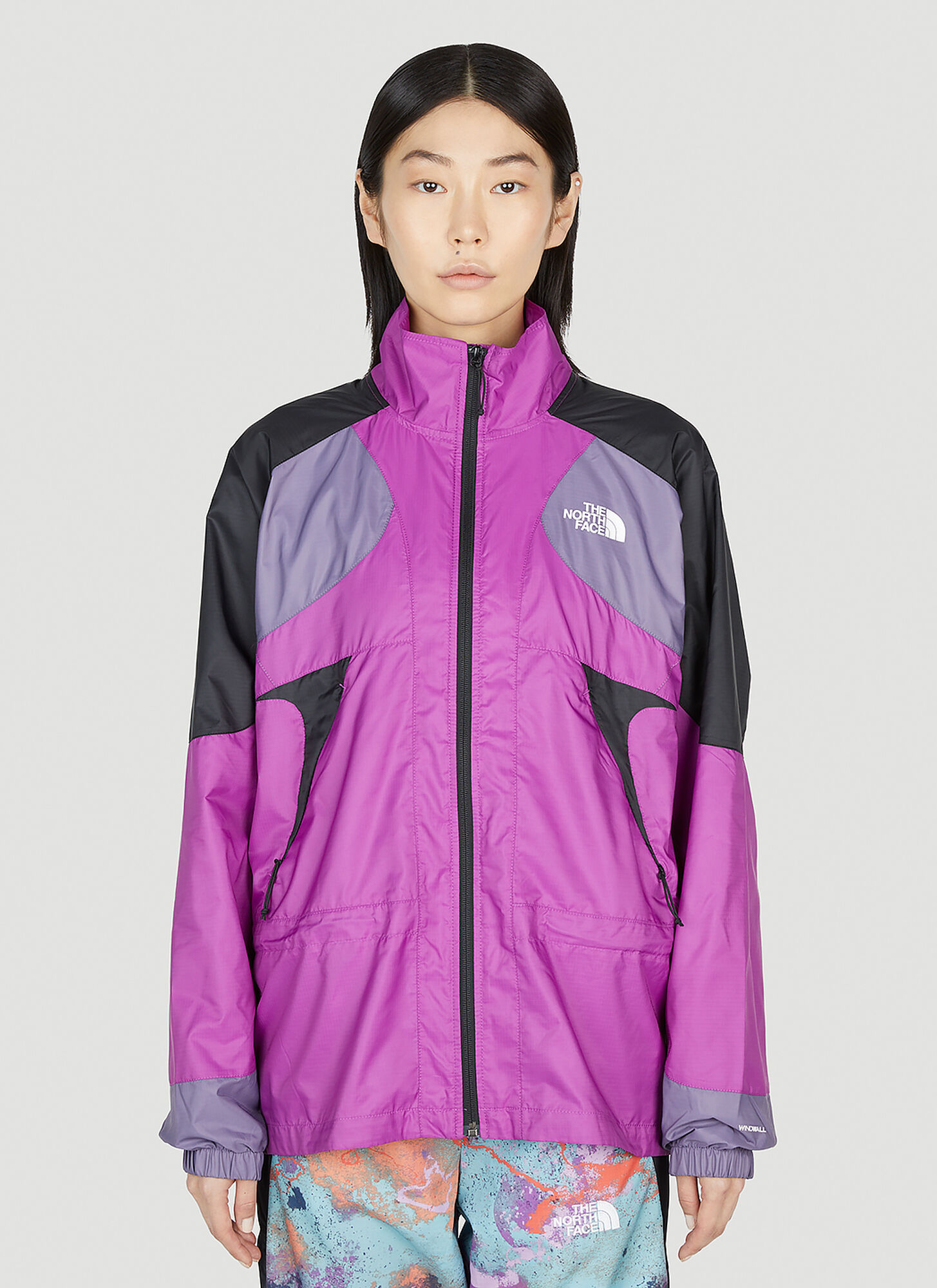 The North Face Purple Tnf X Jacket In Mauve