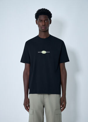Stüssy Logo Motif T-Shirt Black sts0162021