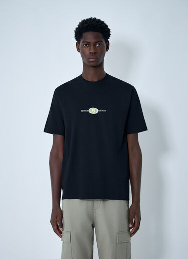 Stüssy Logo Motif T-Shirt Black sts0162021