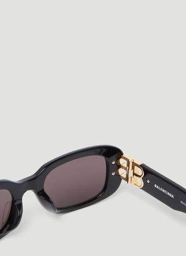 Balenciaga Dynasty Square Sunglasses Black bcs0353011