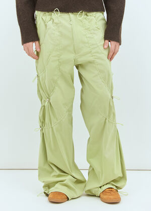 Charlie Constantinou Adjustable Fit Cord Pants Green cco0158005