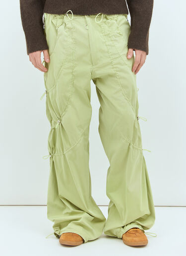Charlie Constantinou Adjustable Fit Cord Pants Green cco0158005