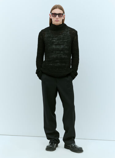 Dries Van Noten Milla Knit Sweater Black dvn0156029