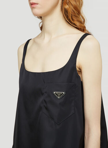 Prada Re-Nylon Dress Black pra0243056