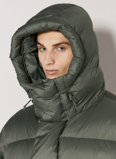 Entire Studios MML Hooded Puffer Jacket Dark Green ent0155002