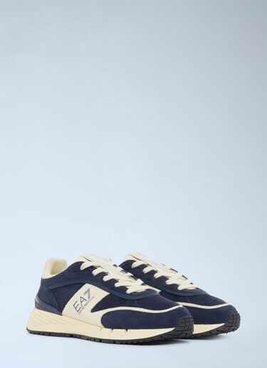 LN-CC® - EA7 Emporio Armani: OTG Velo Sneakers - Navy EA7 Emporio Armani OTG Velo Sneakers Navy eea0166006