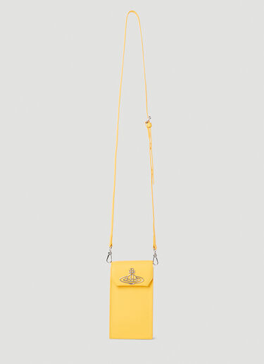 Vivienne Westwood Orb Phone Pouch Yellow vvw0152048