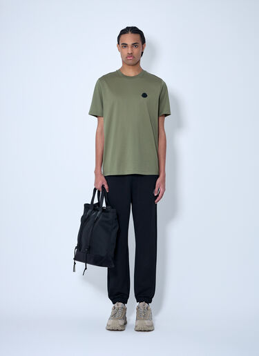 Moncler Logo Motif T-Shirt Green mon0160022