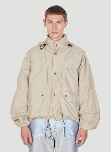 Our Legacy Exhale Puffer Jacket Beige our0152012