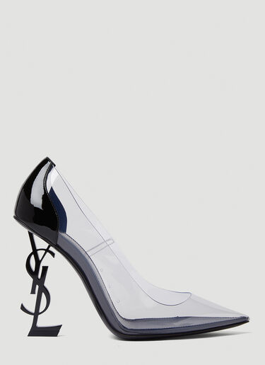 Saint Laurent Opyum Logo High Heels Black sla0248027
