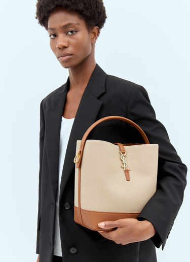 Le 37 Bucket Bag Saint Laurent Le 37 Bucket Bag Beige sla0256022