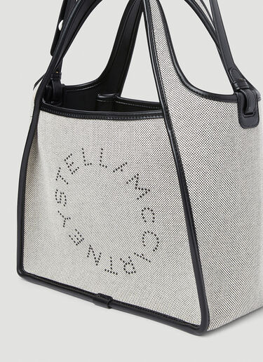 Stella McCartney Logo Shoulder Bag Grey stm0251041