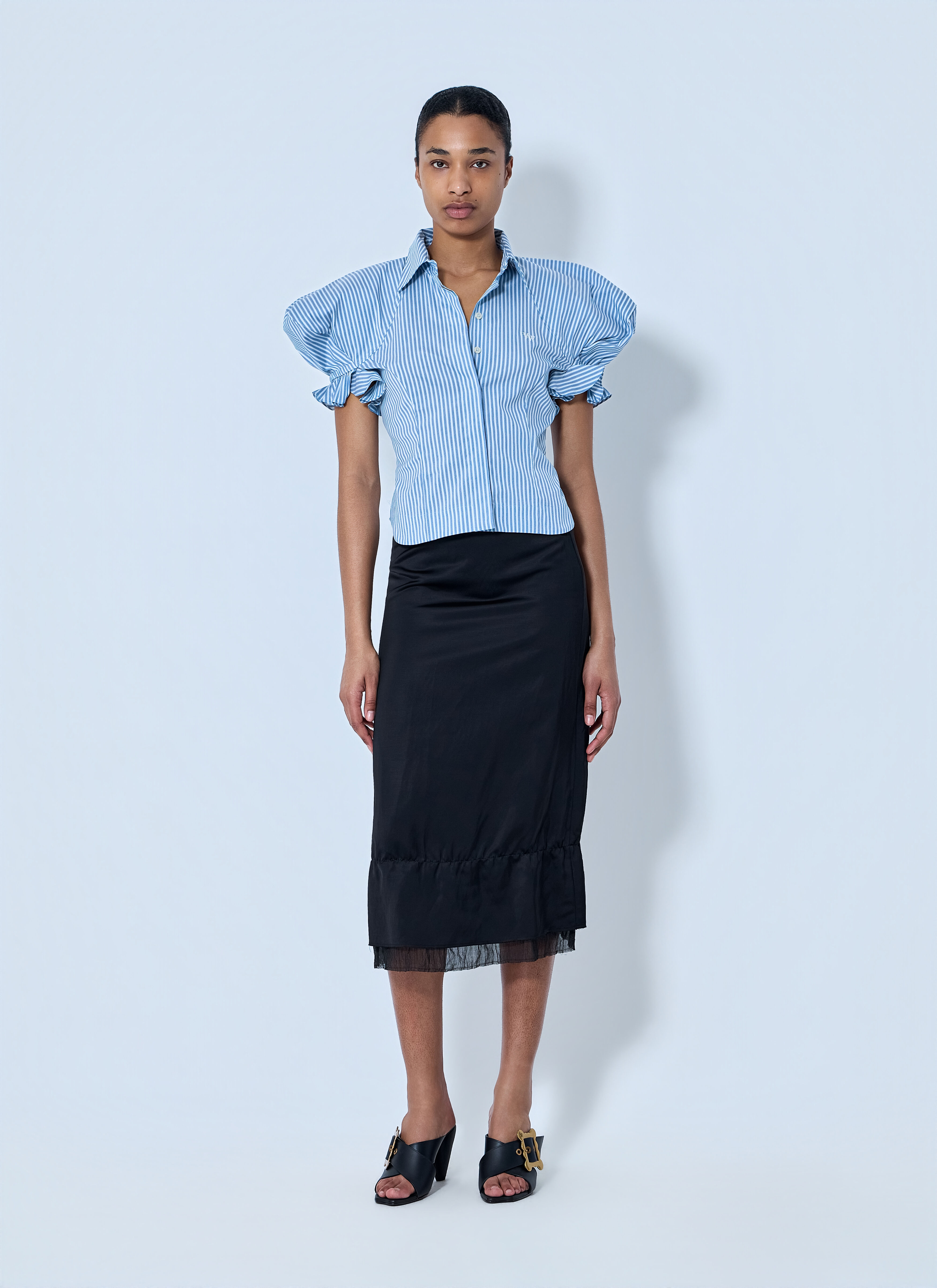 Vivienne Westwood Women's' Gexy Top in Blue | LN-CC®
