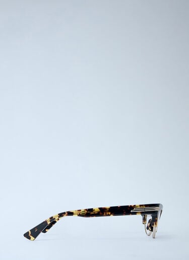 LN-CC® - Bottega Veneta: Angle Cat Eye Sunglasses - Brown Bottega Veneta Angle Cat Eye Sunglasses Brown bov0264070